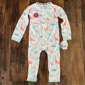 NWT Magnetic Me Modal Coverall Dino Dash